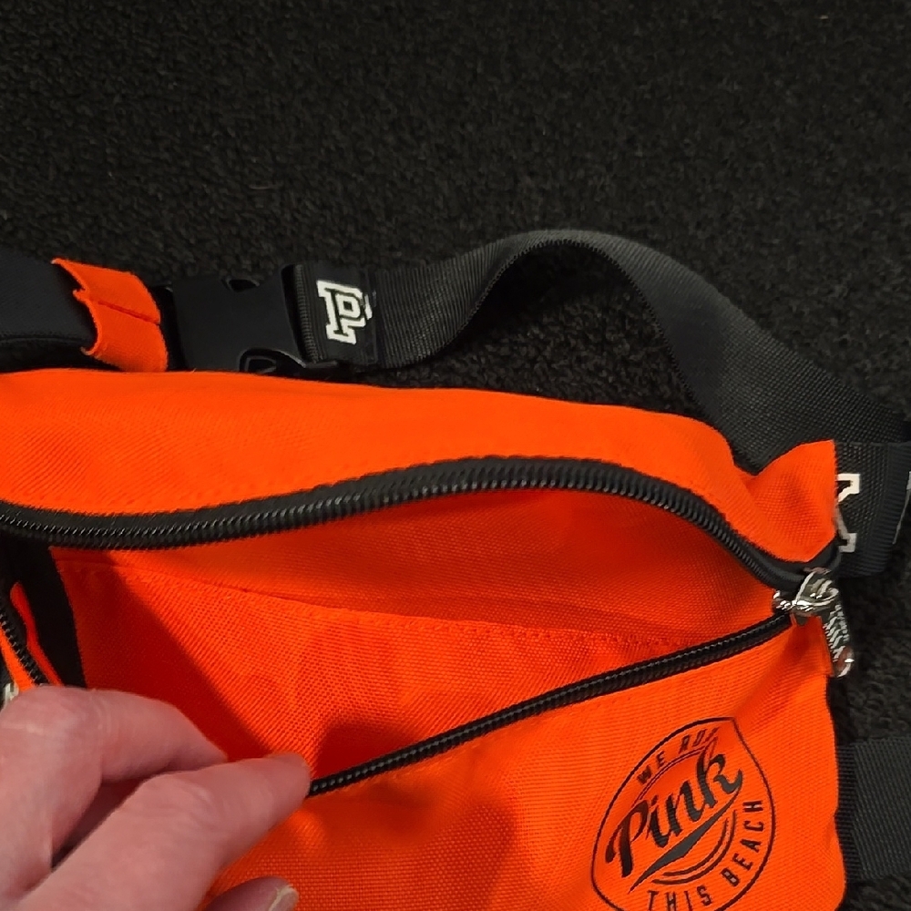PINK Victoria's Secret Orange Waist Bag - Picture 8 of 9